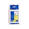 CINTA ROTULAR Brother TZ 9mm 8mts AMARILLO/NEGRO
