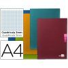LIBRETA GRAPADA A-4 Cuadros 3mm 48H