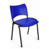 SILLA Auxiliar S/BRAZOS Apilable Asiento Polimero (Azul)