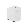 BUCK Actiu J-832 3Gavetas Ruedas+LLave UNICOLOR (Blanco)
