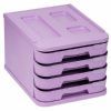 BUCS 4-CAJONES Colores Pastel (Violeta)
