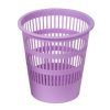 PAPELERA PLASTICA REJILLA 12-Lt  C/Pastel (Violeta)