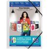 CARPETA Personalizable 3-SOLAPAS Polp. Traslucidos