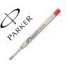 RECAMBIO BOLIGRAFO Parker C/Metal (MEDIO,Rojo)