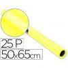 PAPEL CHAROL TREPADO Rollo 25h. 50x65 (AMARILLO)