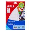ETIQUETA A-5 Ink/Las/Cop/Man 10x16 C/Romo 15H=2040u.