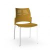 SILLA SPACIO COLECTIVA S/BRAZOS Aluminiz (Mostaza)