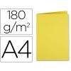 SUBCARPETA CARTULINA Q-Office A-4 180gr. (Amarillo)