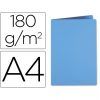 SUBCARPETA CARTULINA Q-Office A-4 180gr. (Azul)