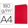 SUBCARPETA CARTULINA Q-Office A-4 180gr. (Rojo)
