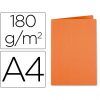SUBCARPETA CARTULINA Q-Office A-4 180gr. (Naranja)