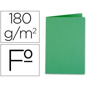 SUBCARPETA CARTULINA Q-Office Fº (Verde)