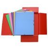 CARPETA GOMAS Fº PVC 3-C/SOLAPAS (colores)