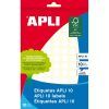 ETIQUETAS APLI-10 BLANCAS