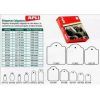 ETIQUETAS COLGANTES 11x24 Blancas Caja-1000u
