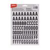 LETRAS Apli 20mm ADHESIVAS NEGRAS