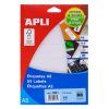 ETIQUETA A-5 Ink/Las/Cop/Man 12x30 C/Romo 15H=990u.