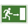 SEÑAL EMERGENCIA 300x100 Adhesiva Luminiscente