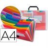 CARPETA CLASIFICADOR FUELLE A-4 26-Dptos C/ASA