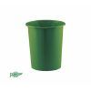 PAPELERA PLASTICA 14-Lt 31ctm (Verde)