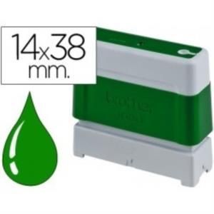 SELLO Printer Brother 14x38mm (Incluye texto) (Verde)