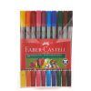 ROTULADOR Faber-Castell 10-Colores DOBLE PUNTA