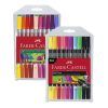 ROTULADOR Faber-Castell 20-Colores DOBLE PUNTA