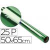 ROLLO PAPEL CELOFAN 50x65ctm Trepado-25-Hojas (Verde)