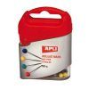 AGUJAS SEÑALIZADORAS MAPAS 4x20mm C/50u. Redondas