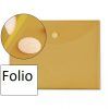 SOBRE Polip. Fº ECOPLAS C/Velcro 12 Uds (Amarillo)