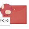SOBRE Polip. Fº ECOPLAS C/Velcro 12 Uds (Rojo)