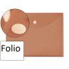 SOBRE Polip. Fº ECOPLAS C/Velcro 12 Uds (Naranja)