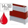 SELLO Printer Brother 14x38mm (Incluye texto) (Rojo)