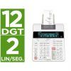 CALCULADORA Casio FR-2650-RC Blco C/PAPEL (Alim. Red)