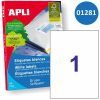 ETIQUETA Apli 210x297 A-4 Ink/Laser/Copy. 1x100H=100u.