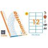 ETIQUETA Mattio 105x48 A-4 Ink/Laser/Copy. 12x100H=1200u