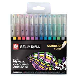 ROTULADOR Sakura GELLY 12-Colores STARDUST