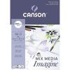 BLOCS Canson IMAGINE A-4 50-H 200gr. MIX MEDIA Encolado