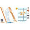 ETIQUETA Mattio 70x30 A-4 Ink/Laser/Copy. 27x100H=2700u