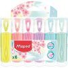 RESALTADOR FLUOR Maped PASTEL X6