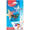 ROTULADOR Maped 10-Colores PURPURINA
