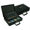 CAJA CAUDALES C/bandeja Billetes+Monedas 37x29x11