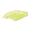 BANDEJA OFICINA Mattio Apilable Plast. Traslucido (Amarill