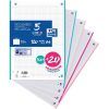 RECAMBIO PAPEL Oxford Cuadro 5x5 100+20 (Pastel)