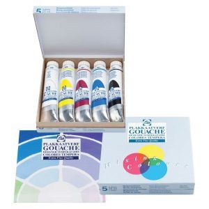 TEMPERA Talen´s 20ml 5- COLORES 20ml GOUACHE MIX EST.CARTON
