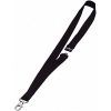 CINTA Portanombre IDENTIFICADOR 44ctmx20mm C/Mosqueton (NEGR