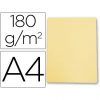 SUBCARPETA CARTULINA Q-Office A-4 180gr. (Crema)