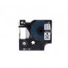 CINTA ROTULAR Compatible Dymo (D1) 9mm x7mt (Negro,Blanco)