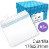 SOBRES Autodex Blanco 176x231 Cuartilla c/500uds