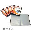 CARPETA 10-Fundas Fº Personalizable POLIPLAS T/Opaca